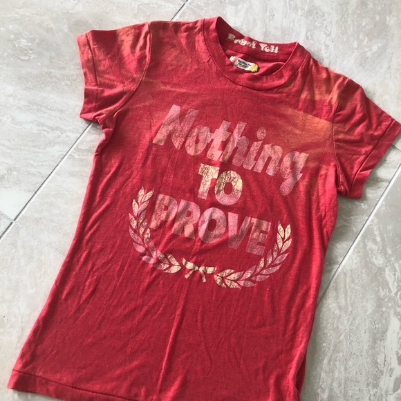 Rebel Yell Distressed T-shirt - Picture 1 of 3